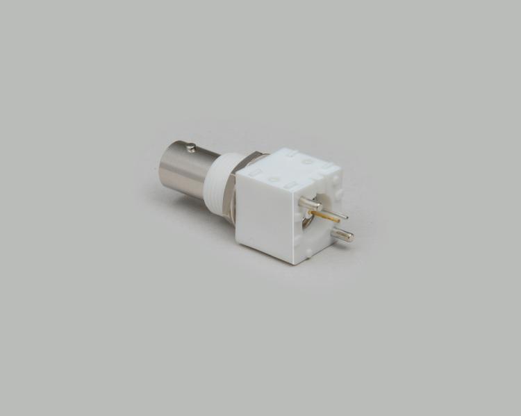 build-in isolated BNC socket, PCB type 180 °, Teflon, 75 Ohm