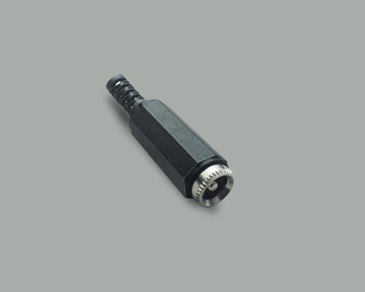 low power jack 2,5/5,5mm for low power plug 2,5mm