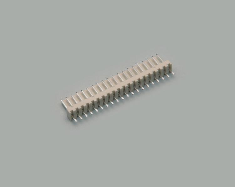 pin header, 2-pin, one row, height 11,4mm