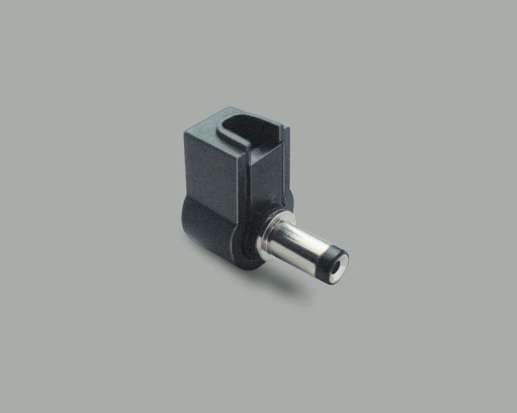 right angled low power plug 2,5/5,5/14,0mm
