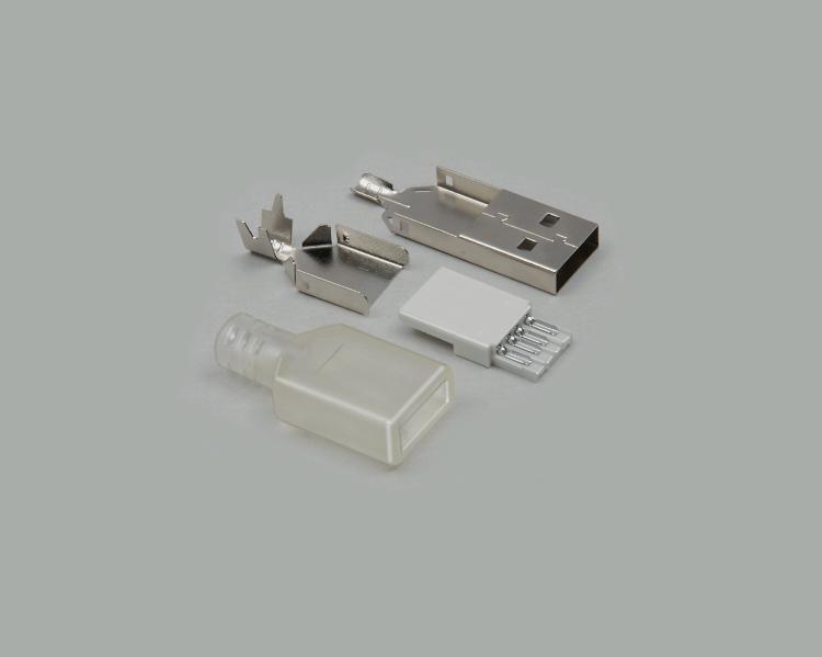 USB-A Stecker, Lötausführung