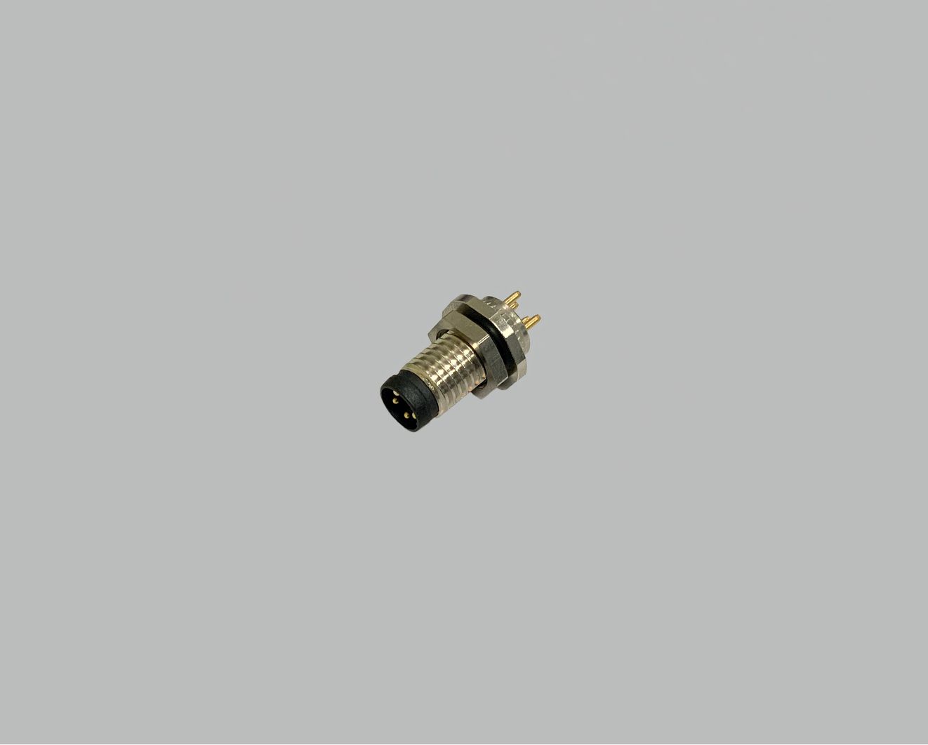 M8 Sensor/Aktor Einbaustecker Hinterwandmontage, 3-polig, M8, Print