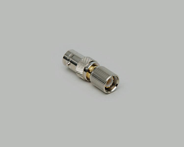 Adapter, 1.6/5.6- Stecker auf BNC-Kupplung