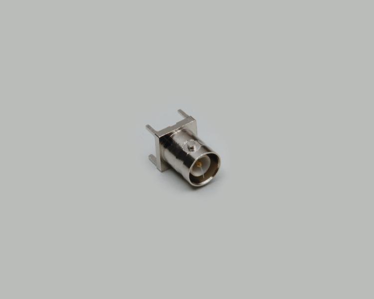 build-in BNC reverse socket, PCB type 180°, Delrin, 50 Ohm