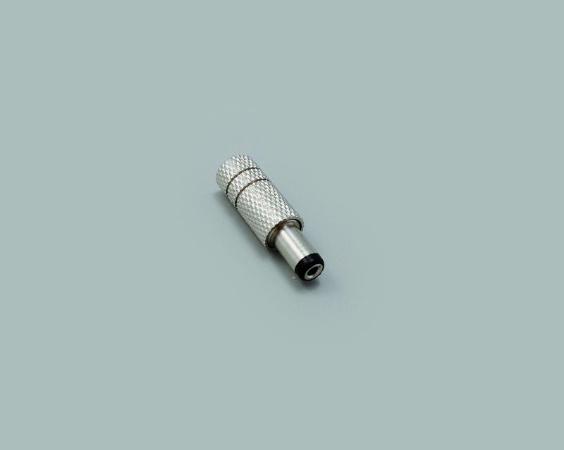 low power plug 2,1/5,5/9,5mm, full metall type