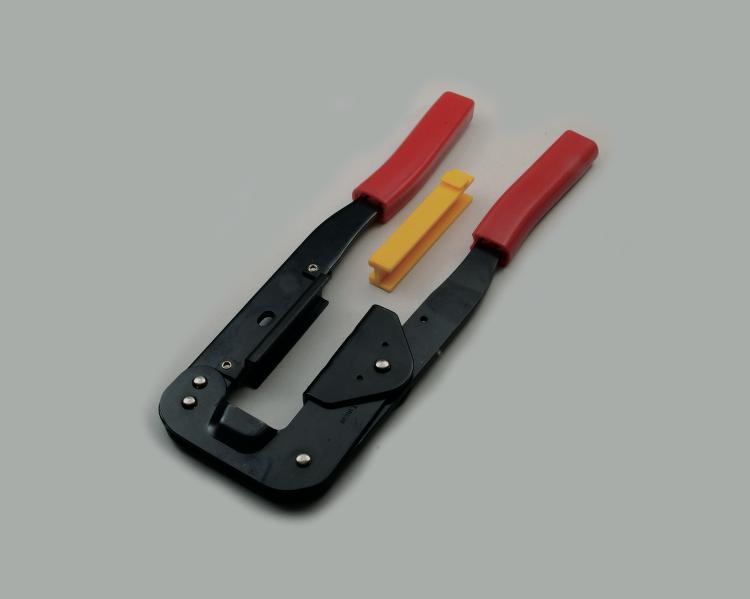 crimping pliers, with adapter, for connectors with height 6,0-27,5mm