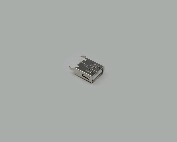 USB-Einbaubuchse Typ A , Printmontage 180°