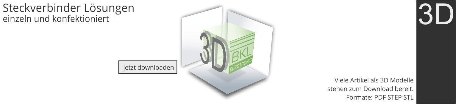 BKL Electronic Kreimendahl  Steckverbinder Lösungen einzeln und  konfektioniert